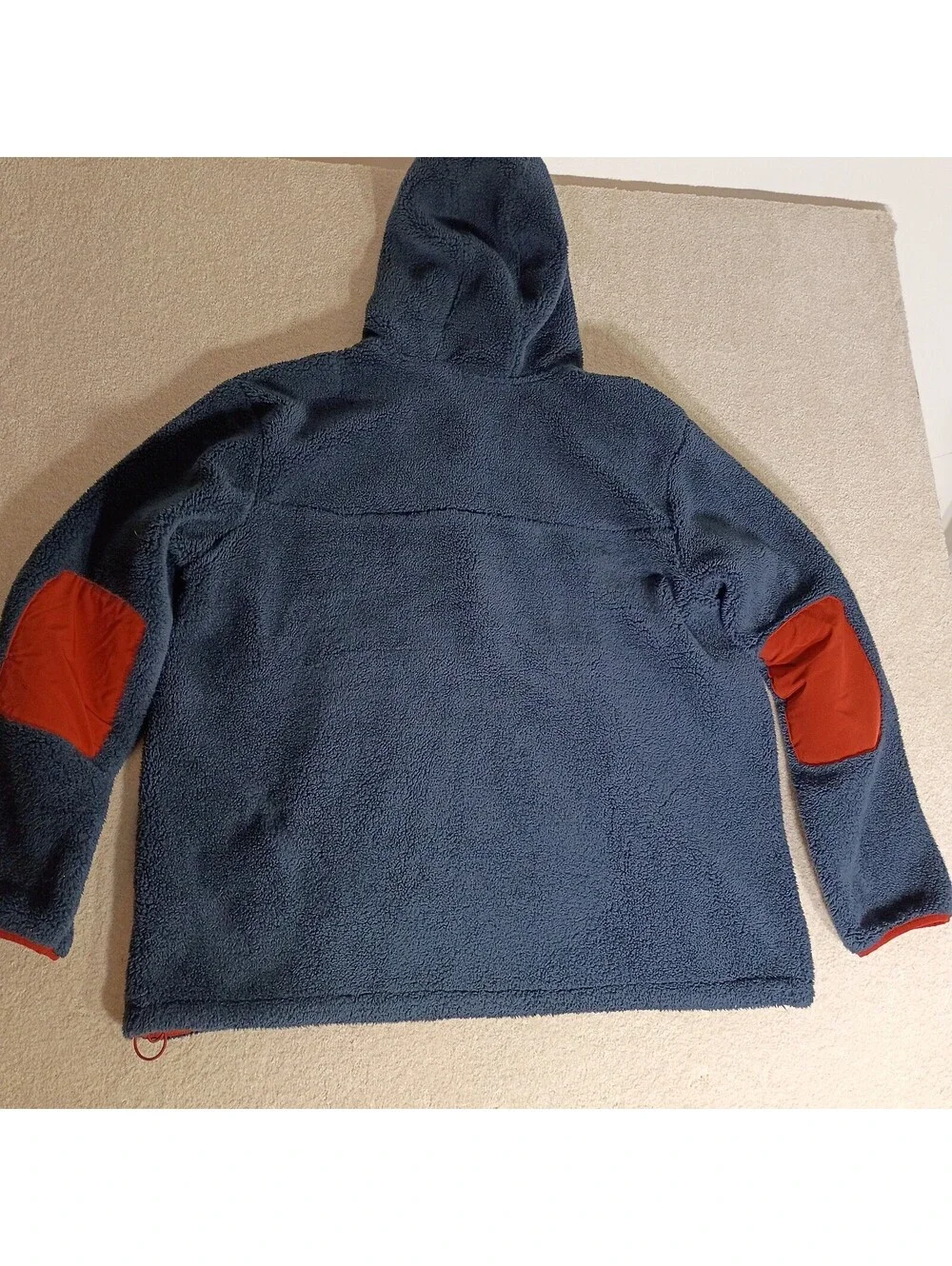 The North Face Men’s XXL Campshire Pullover Navy Center Pocket Sherpa Hooded